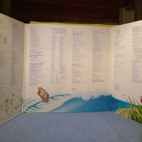 Stevie Wonder's Journey Through The Secret Life of Plants 2LP trifold 1979 Vinyl - Picture 4 of 11